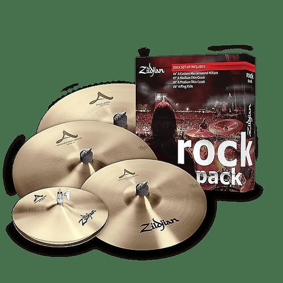 Zildjian A0801R A Zildjian Rock Cymbal Pack