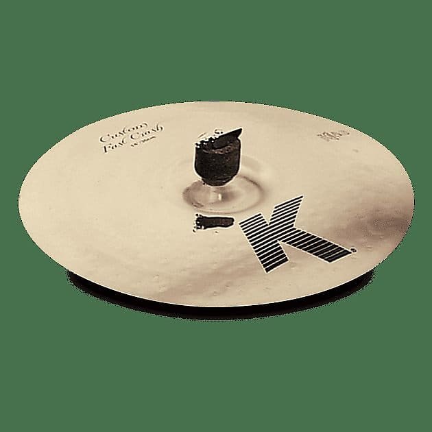 Cymbale crash rapide Zildjian K0984 18" K Custom avec lien vidéo