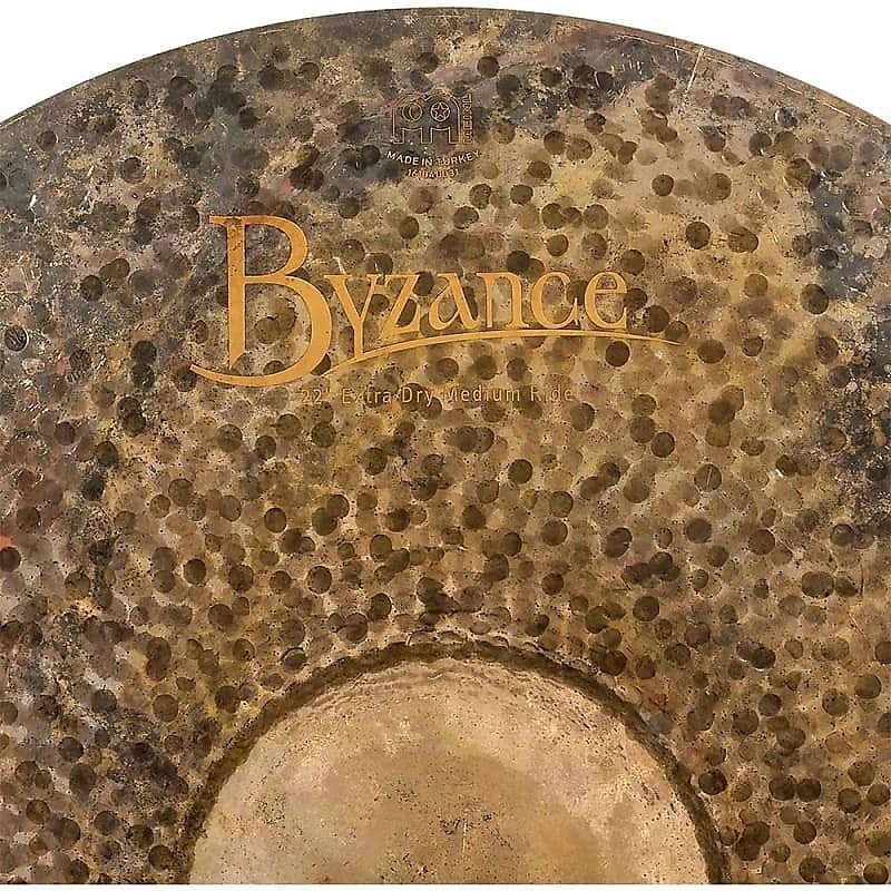 Cymbale Ride Meinl B22EDMR 22" Byzance Extra Dry Medium avec démonstration vidéo