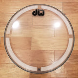 DW 26" Coated/Clear Bass Drum Batter Drum Head
