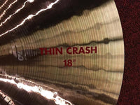 Cymbale Crash fine Paiste 18" 2002 *EN STOCK*