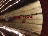 Paiste 18" 2002 Thin Crash Cymbal *IN STOCK*