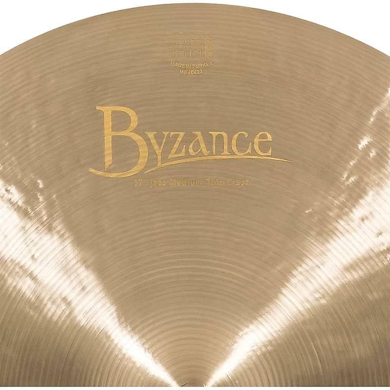 Meinl Byzance Jazz B17JMTC 17" Medium Thin Crash Cymbal