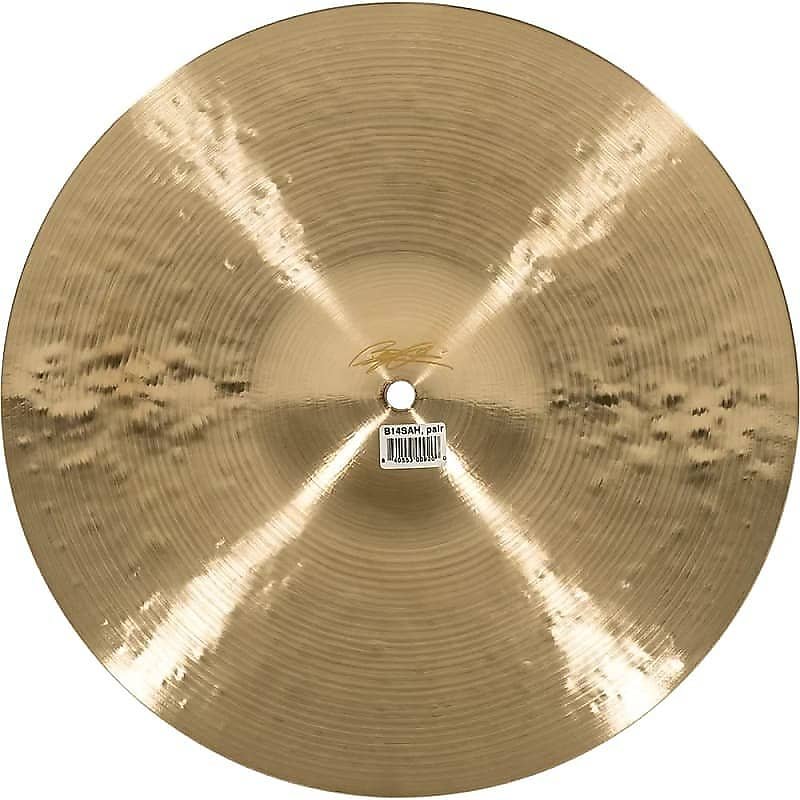 Meinl B14SAH 14" Vintage Sand Hi Hat Pair Cymbals w/ Video Demo