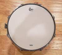 Caisse claire Gretsch Broadkaster 6,5 x 14 pouces en piano noir et brume dorée bicolore