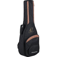 Guitare pour gaucher Ortega Guitars Family Series Pro A/E en noir satiné avec sac et vidéo (précommande)