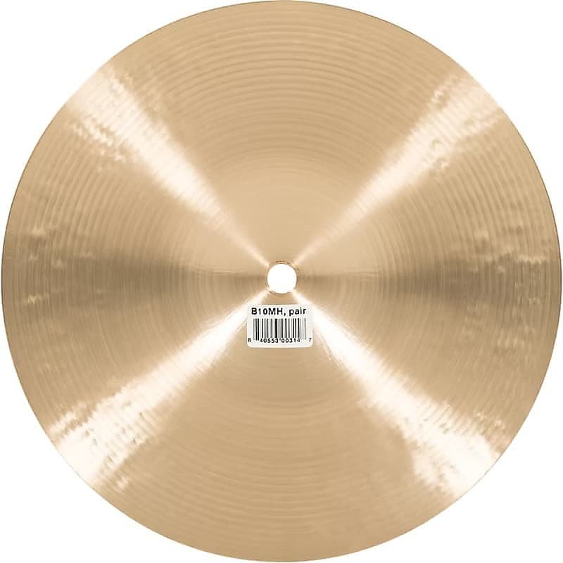 Meinl Traditional B10MH 10" Mini Medium Hihat pair