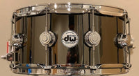 DW Collector's Series 6.5x14" Black Nickel over Brass Snare Drum