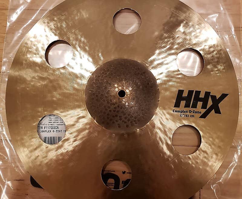 Cymbale crash Sabian 11700XCN 17" HHX Complex O-Zone