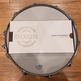 Dixon 6.5x14" Gregg Bissonette SIgnature Black Nickel over Steel Snare Drum *IN STOCK*