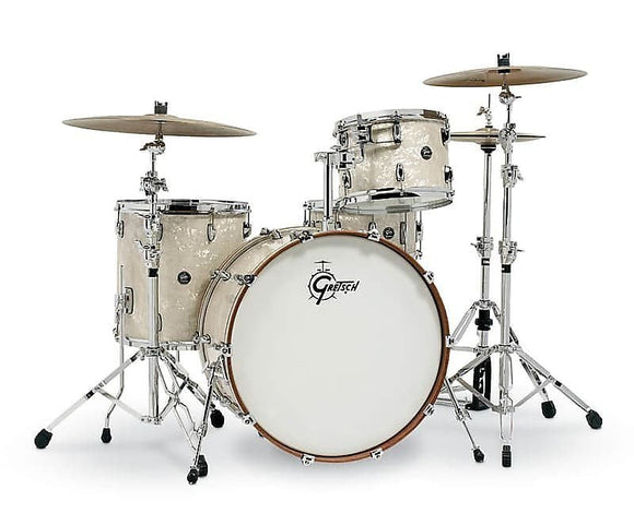 Gretsch RN2-R644-VP 13/16/24 Renown Drum Kit Set in Vintage Pearl w/ Matching 14