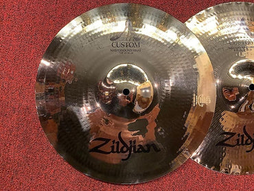 Zildjian A20550 14" A Custom Mastersound Hi-Hat (Pair) Cymbals