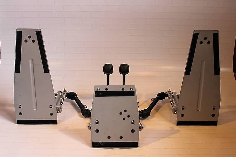 offset drum pedal OffSet Eclipse Double Bass Drum Pedal 194744651434