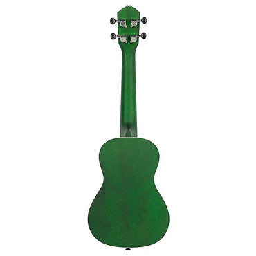 Ortega Guitars RUFOREST Earth Series Concert Ukulele in See Thru Green w/ Demo Video