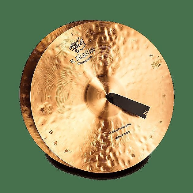 Cymbale crash à main Zildjian K1137 16" K Constantinople Vintage Orchestral Medium-Heavy (à l'unité)