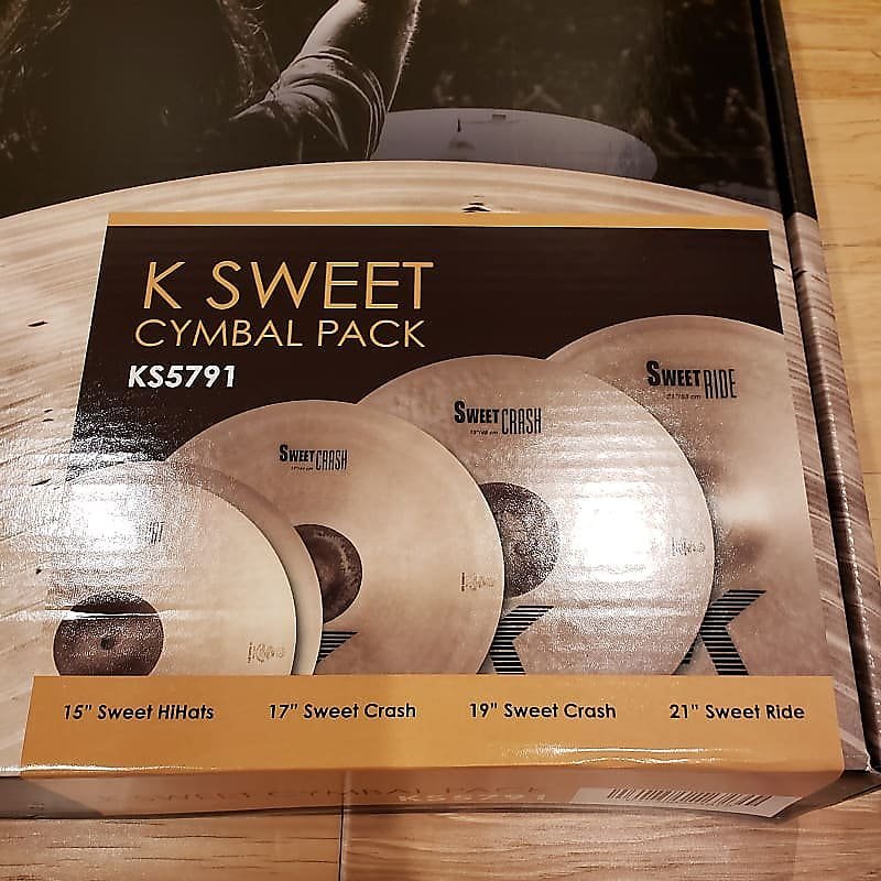 Pack de cymbales Zildjian KS5791 K Sweet 15/17/19/21"