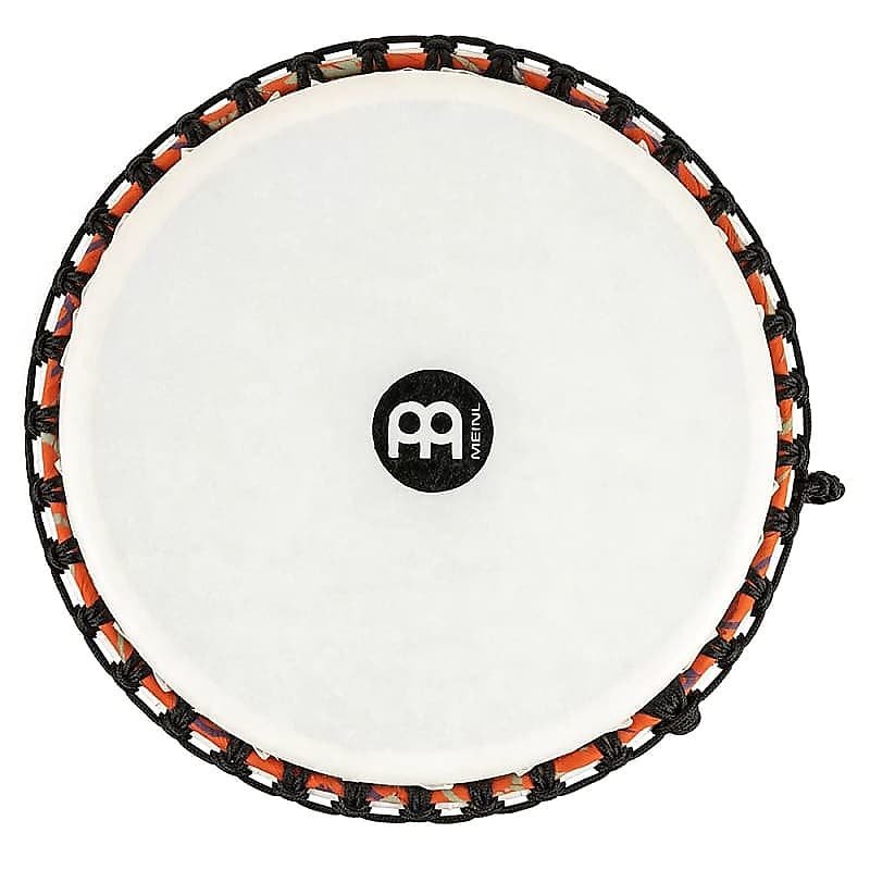 Djembé Meinl PADJ1-XL-F Travel Series 14" Pharaoh's Script accordé en corde avec tête synthétique