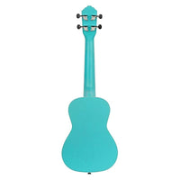 Ortega Guitars RULAGOON Earth Series Concert Ukulele in Lagoon Turquoise w/ Demo Video