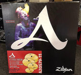 Zildjian A20579-11 A Custom Series 5 pc. Cymbal Set 20", 16", 14" pr., FREE 18" Brilliant