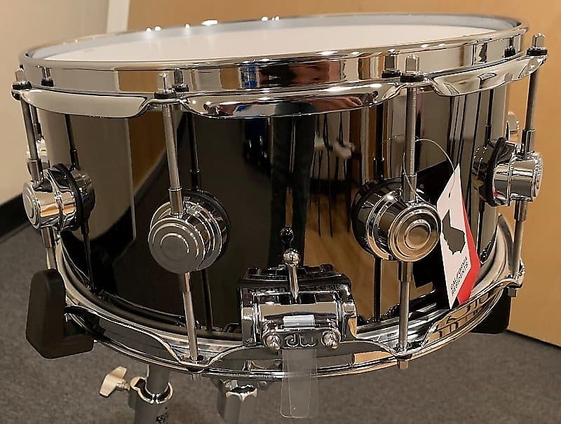 DW Collector's Series 6.5x14" Black Nickel over Brass Snare Drum