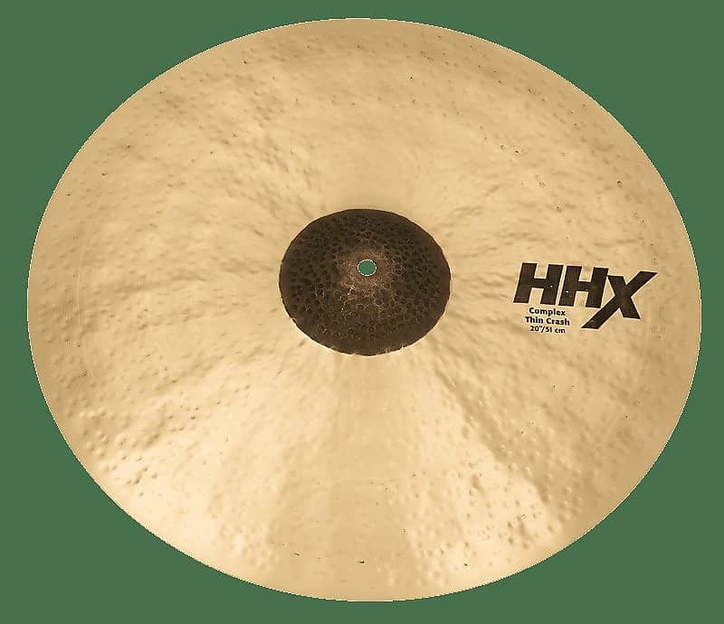 Cymbale crash fine complexe Sabian 12006XCN 20" HHX