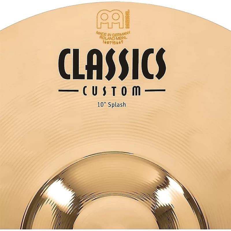 Meinl Classics Custom CC10S-B 10" Brilliant Splash Cymbal