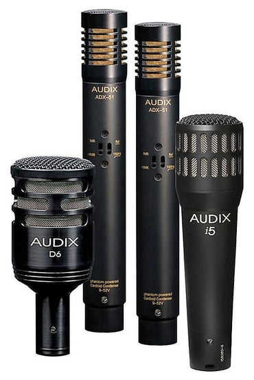 Pack de microphones Audix DP QUAD