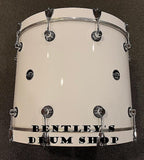 DW 18x24" Performance Series Bass Drum in Gloss White FinishPly