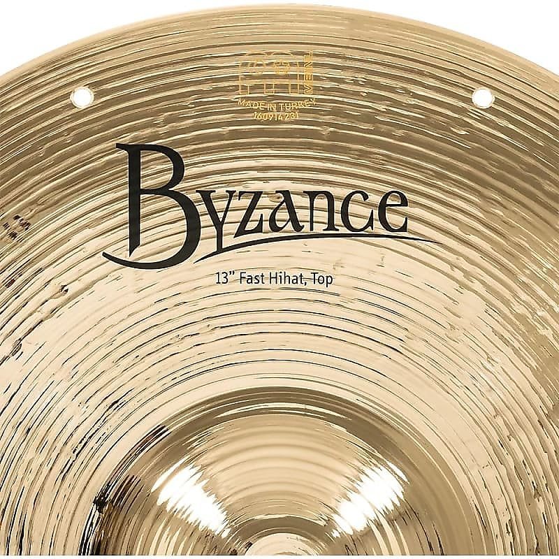 Meinl Byzance Brilliant B13FH 13" Fast Hi Hats, pair