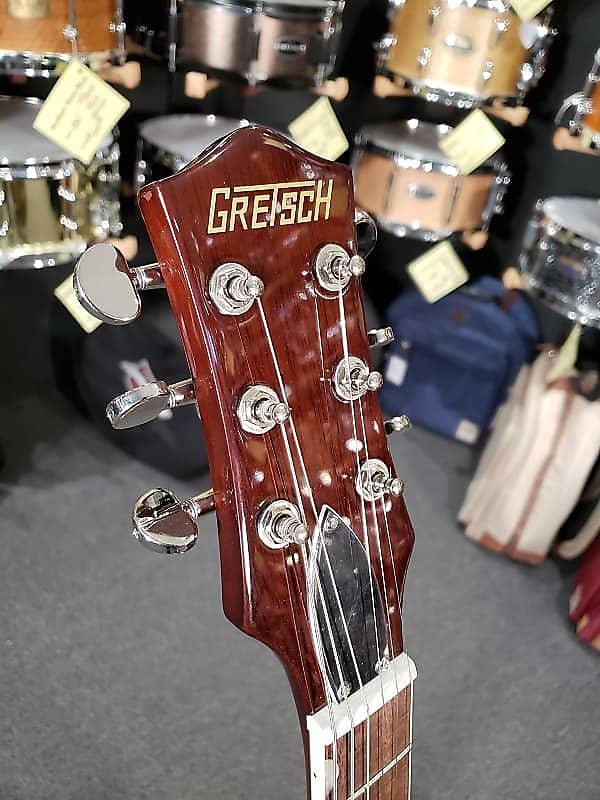 Gretsch G2215-P90 Streamliner Junior Jet Club Solid-Body en Sahara Metallic avec touche en laurier *EN STOCK*