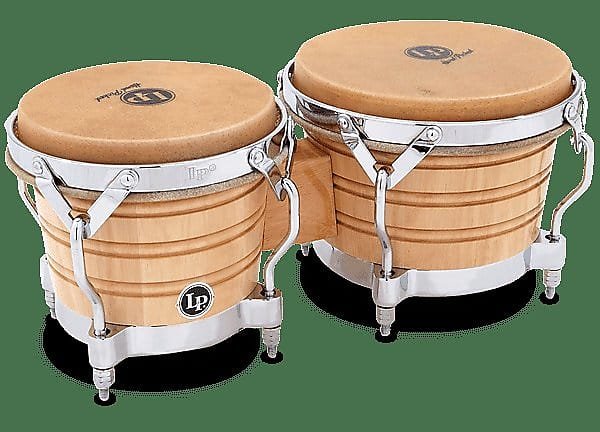 Bongos LP Latin Percussion LP201A-2 Génération II avec jantes traditionnelles