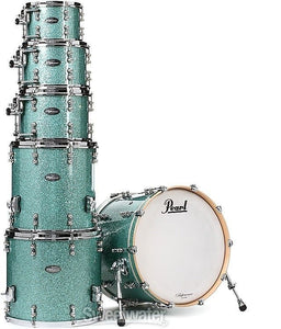 Pearl RFP1365S/C413 Reference Pure 6.5x13" Snare Drum in Turquoise Glass (Made to Order)