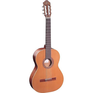 Ortega Guitars R180 Traditional Series Nylon String Acoustic Guitar w/ Gig Bag & Video Link