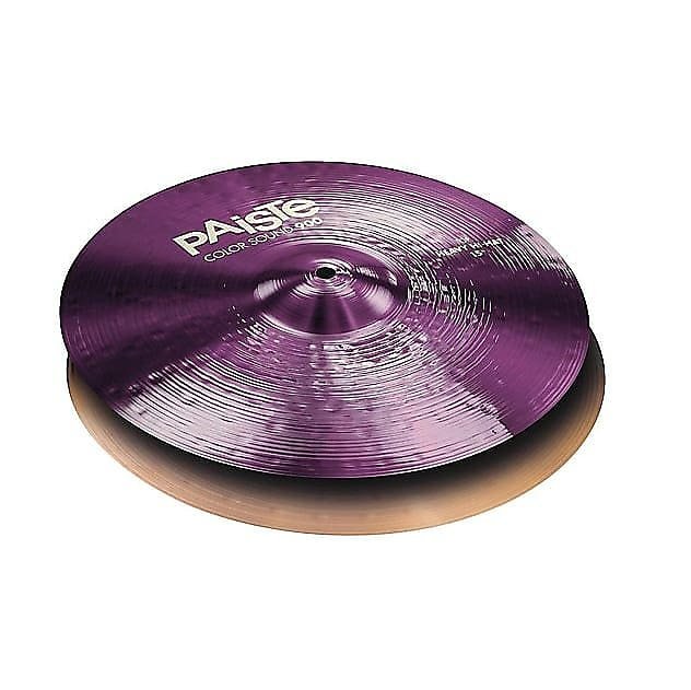 Cymbales Paiste 14" Color Sound 900 Purple Heavy Hi-Hat (paire) *EN STOCK*