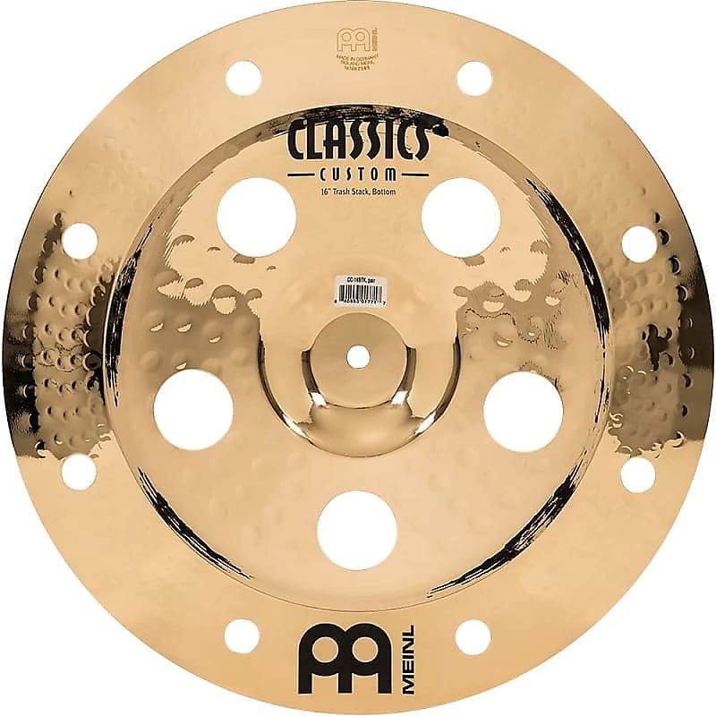 Meinl Classics Custom Brilliant CC-16STK 16" Trash Stack Cymbals