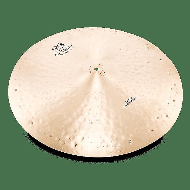 Zildjian K1101 22" K Constantinople Overhammered Thin Ride Cymbal w/ Video Link