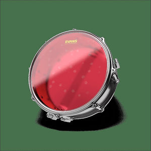 Evans B14HR 14" Hydraulic Red Coated Snare Drum Head