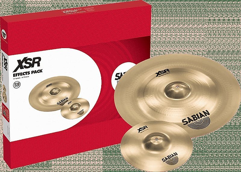 Pack de cymbales Sabian XSR5005EB XSR Brilliant Effects