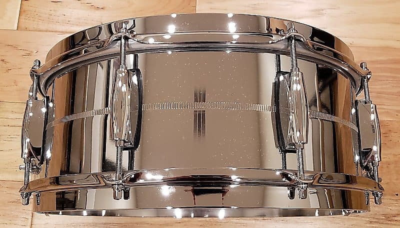 Gretsch GB4165S Brooklyn Series 5.5x14" Chrome over Steel Snare Drum