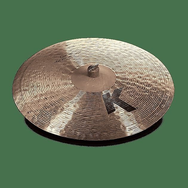 Cymbale ride Zildjian K0989 22" K Custom haute définition avec lien vidéo