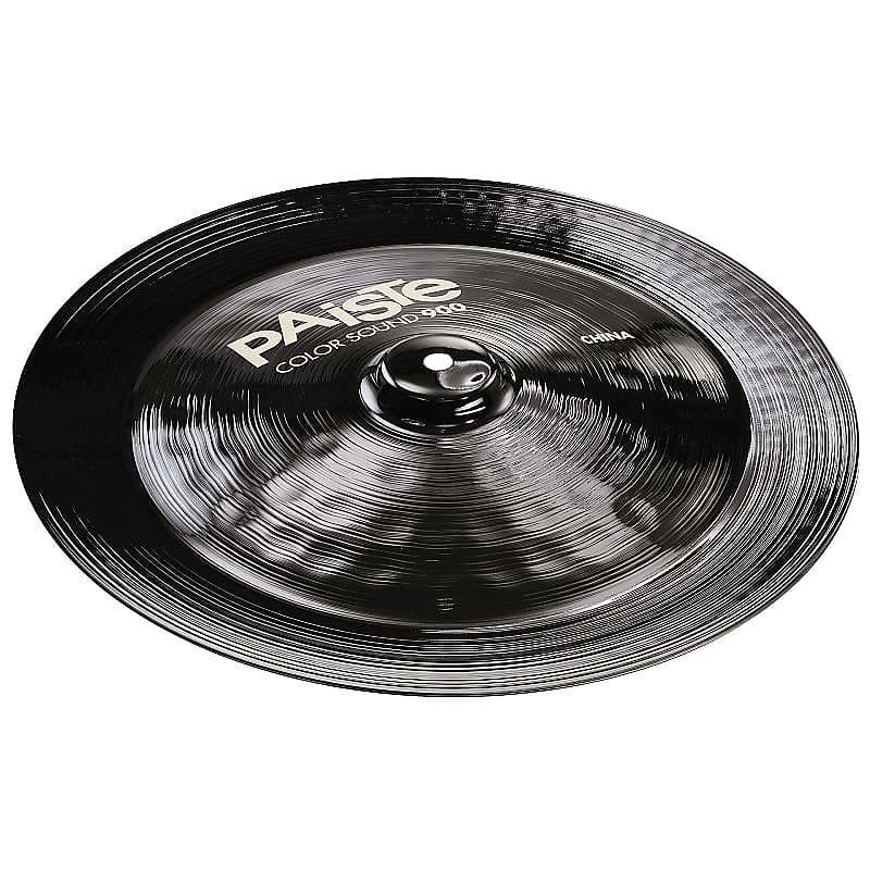 Platillo Paiste Color Sound Serie 900 de 16" de China en color negro *EN STOCK*