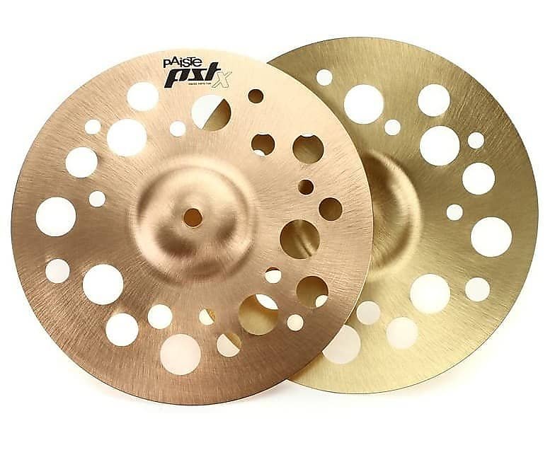 Par de platillos Paiste PST X Swiss Hi-Hat de 10" *EN STOCK*