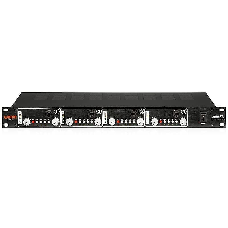 Warm Audio WA-412 Four Channel Microphone Preamp w/ Video Demo