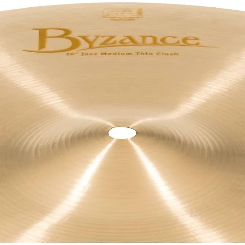 Meinl  Byzance Jazz B16JMTC 16" Medium Thin Crash Cymbal w/video demo