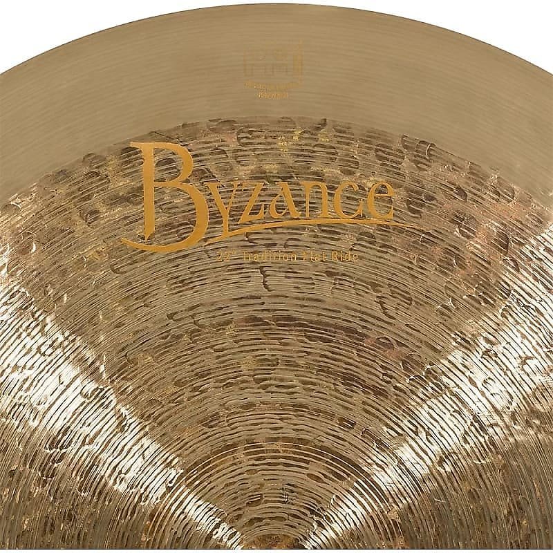 Meinl B22TRFR 22" Byzance Jazz Tradition Flat Ride Cymbal w/ Video Demo