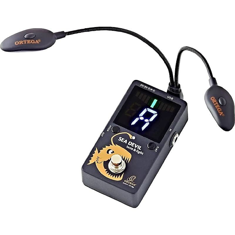 Ortega Guitars Seadevil Pedal Tuner w/ Demo Video