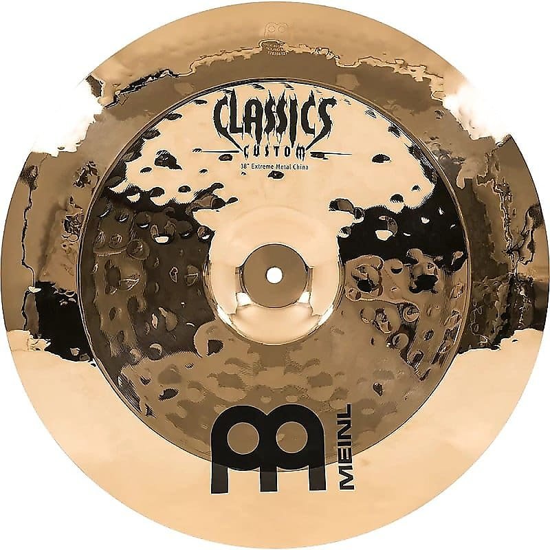 Meinl CC18EMCH-B 18" Classics Custom Brilliant Extreme Metal China Cymbal w/ Video Link