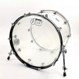 DW DDAC1822KKCL 18x22" Design Series Acrylic Bass Drum