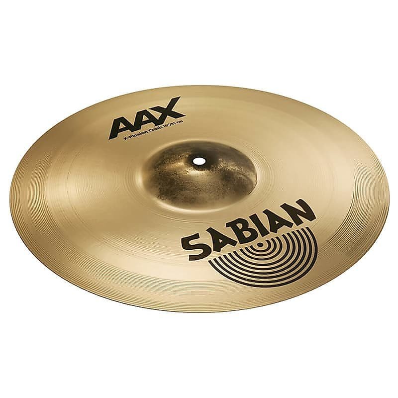 Cymbale crash Sabian 21687XB 16" AAX Brilliant X-Plosion