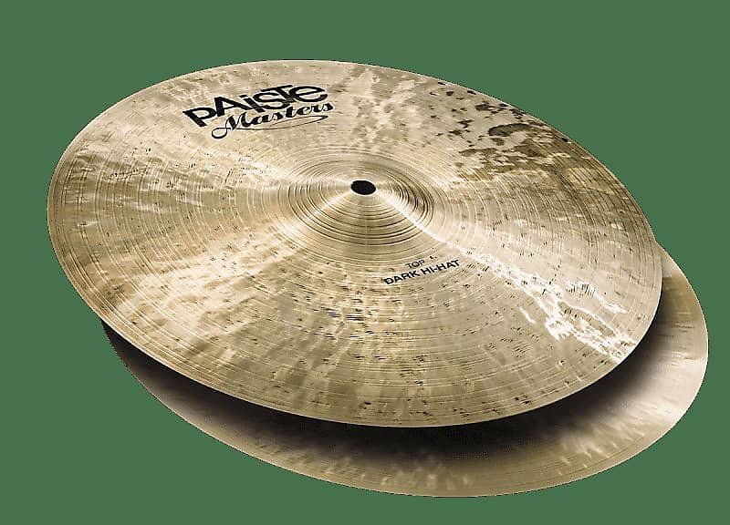 Cymbale Paiste 15" Masters Dark Hi-Hat (en bas) *EN STOCK*